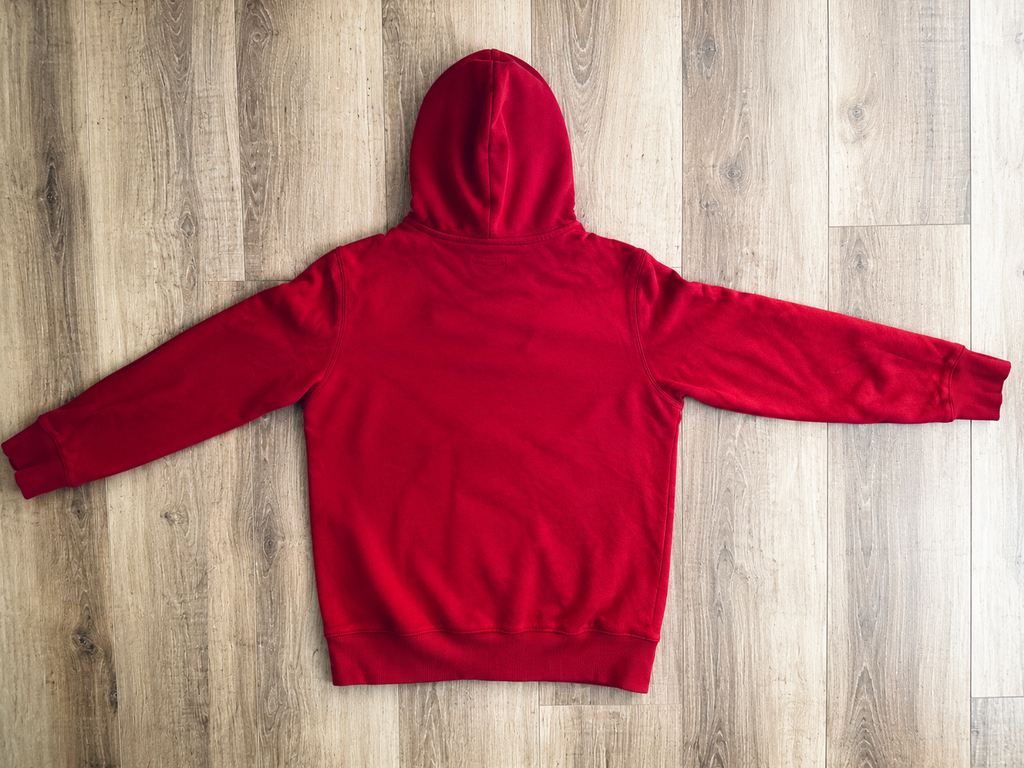 Tommy Hilfiger Full Zip Red Hoodie