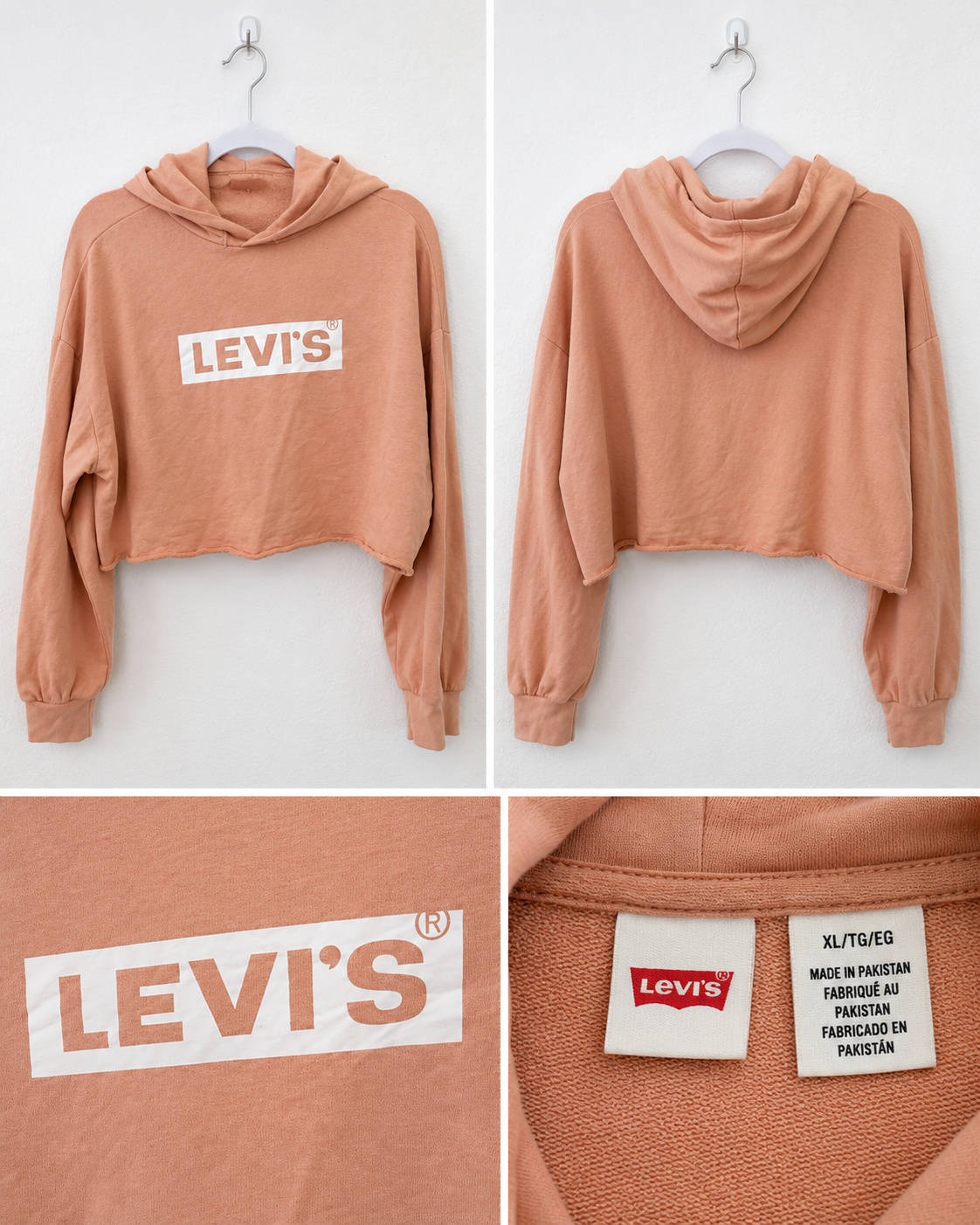 Levi’s Women’s Cutoff Hoodie