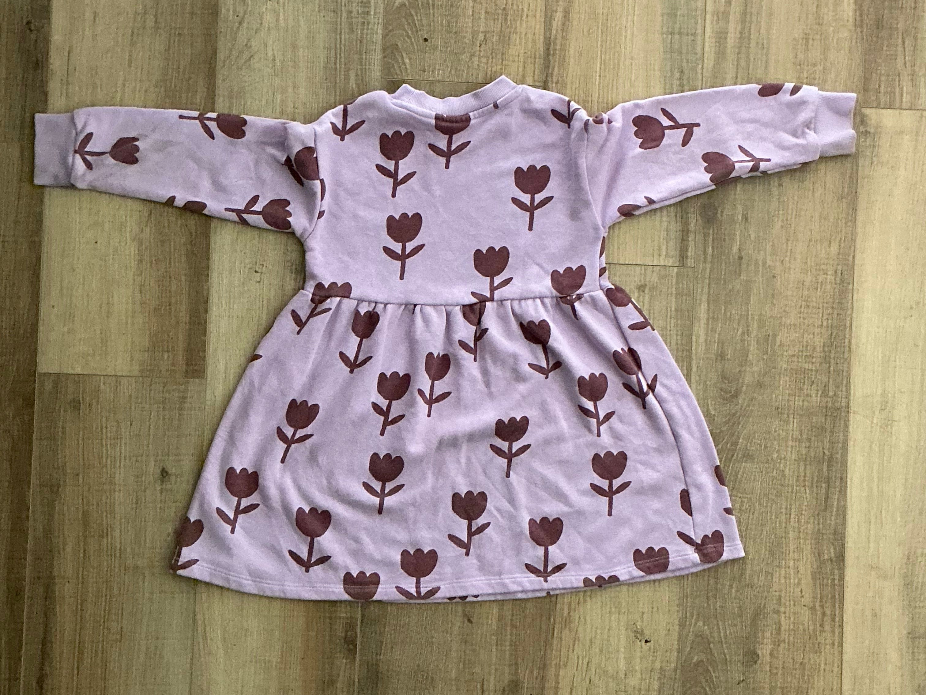 Pink Tulip Long Sleeve Dress