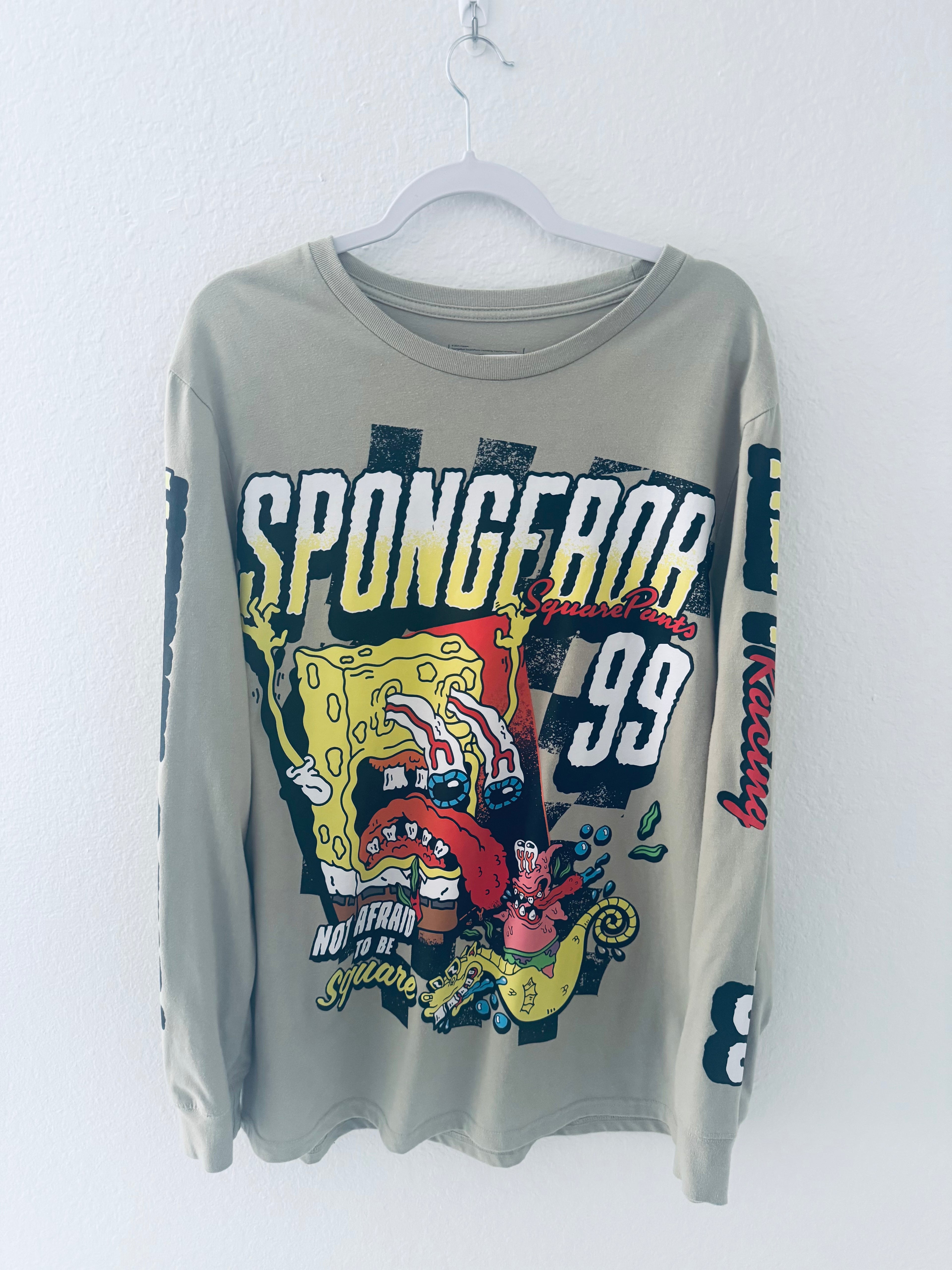 SpongeBob NASCAR Graphic Tshirt