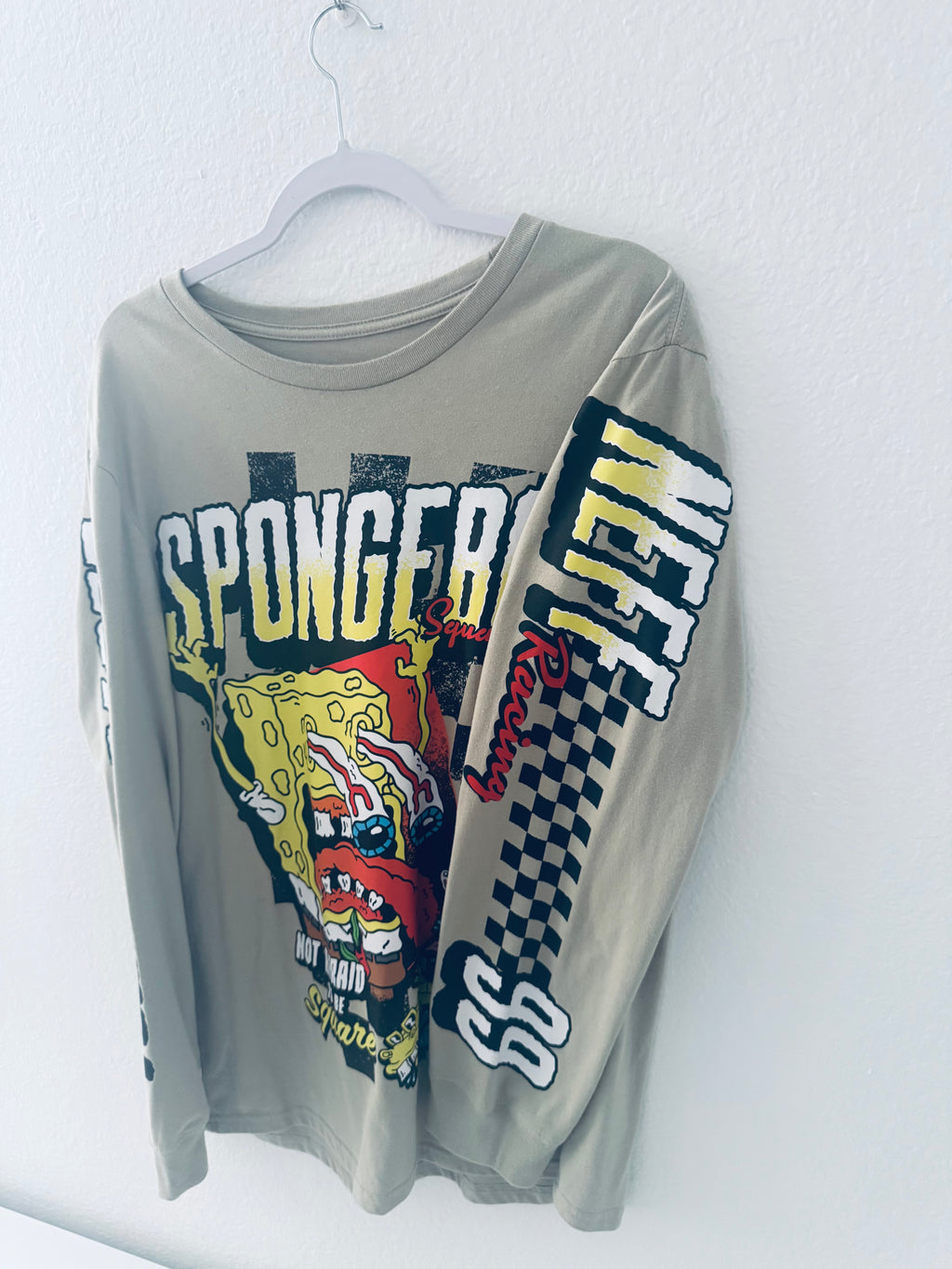 SpongeBob NASCAR Graphic Tshirt