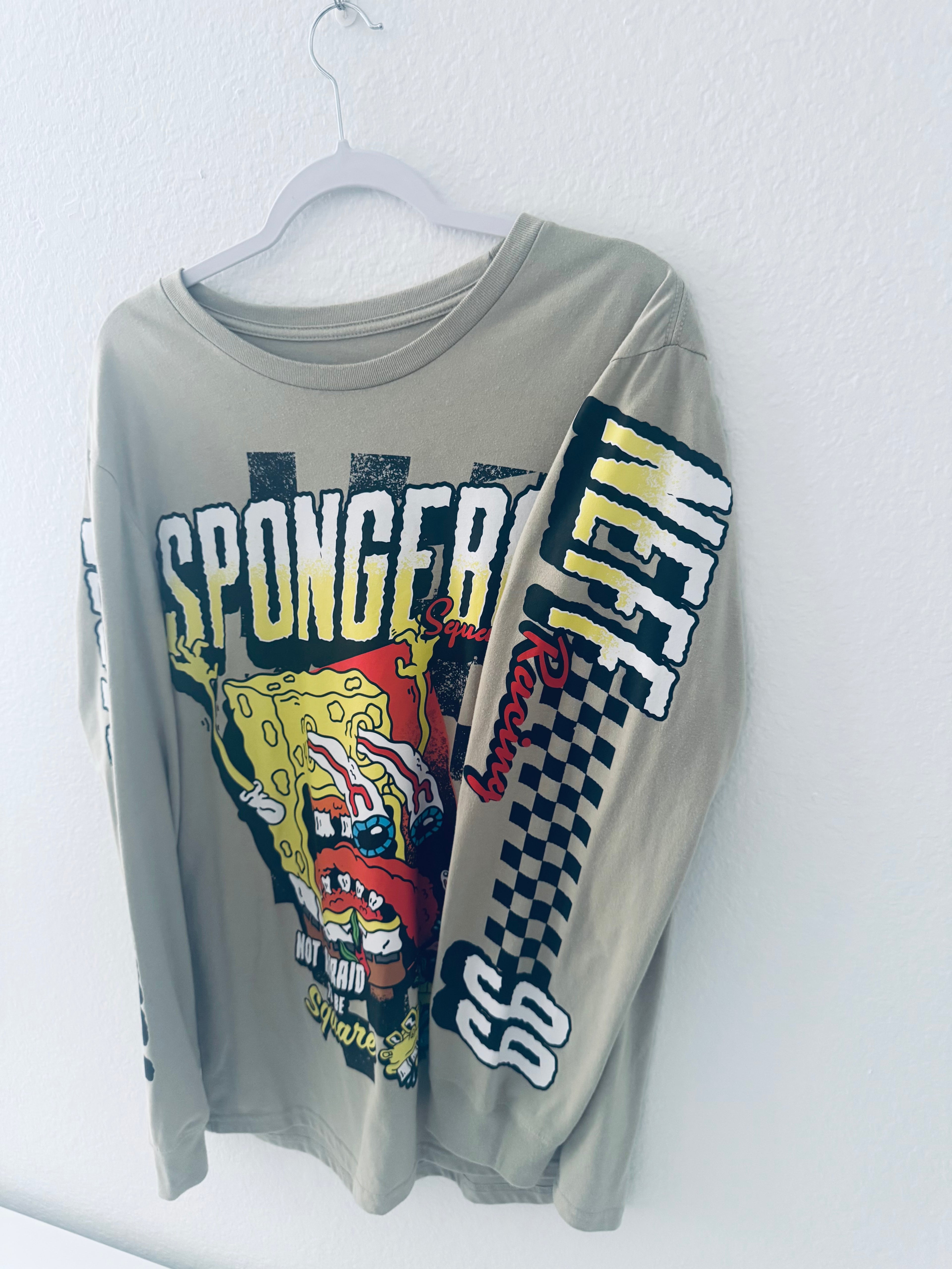 SpongeBob NASCAR Graphic Tshirt