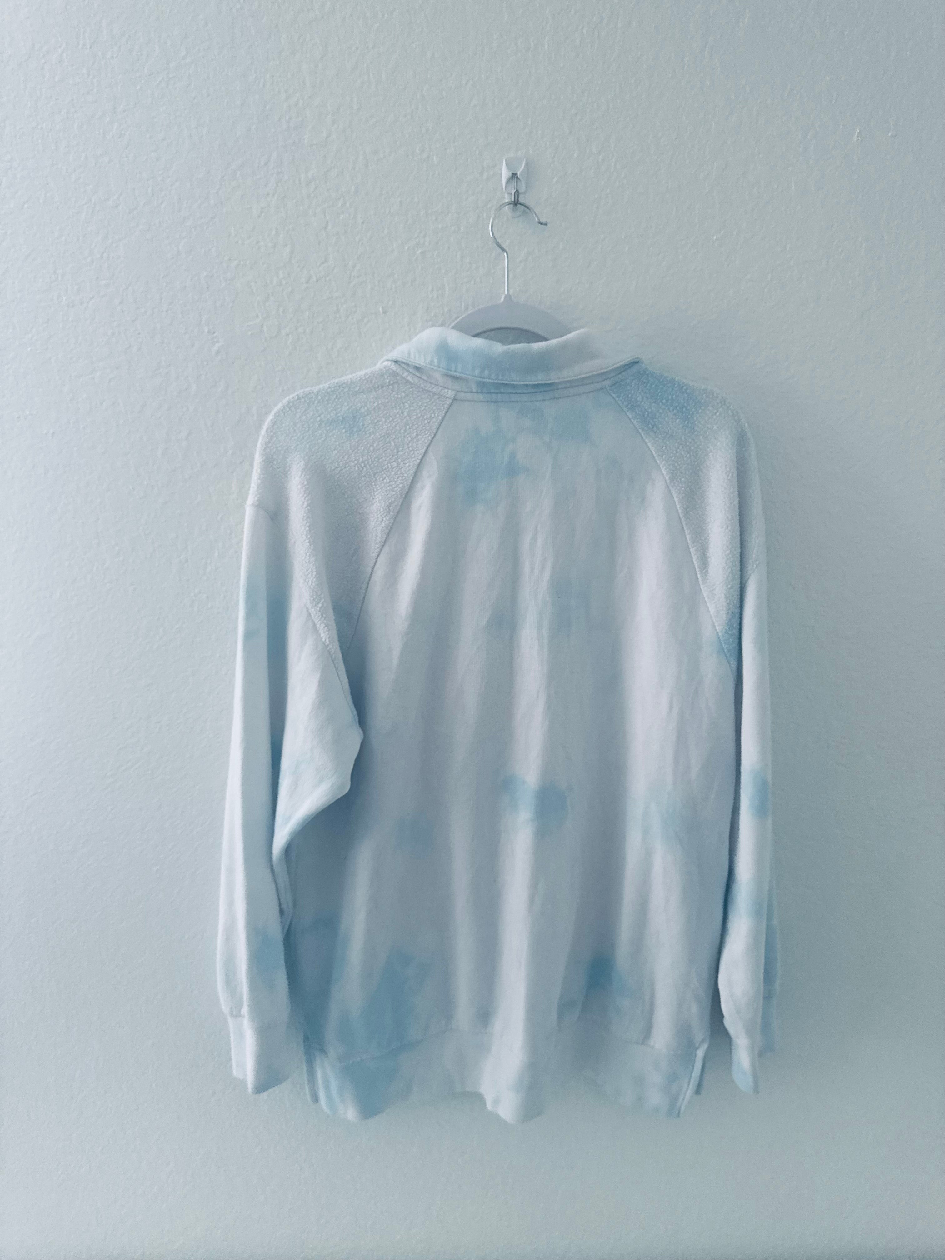 PINK Tie-Dye Quarter Zip